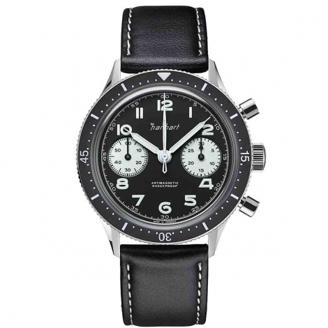 Montre Hanhart 415 ES Reverse Panda � combiner