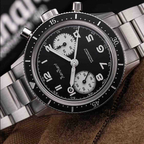 Montre Hanhart 415 ES Reverse Panda