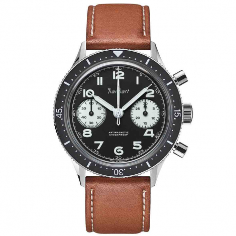 Montre Hanhart 415 ES Reverse Panda � combiner