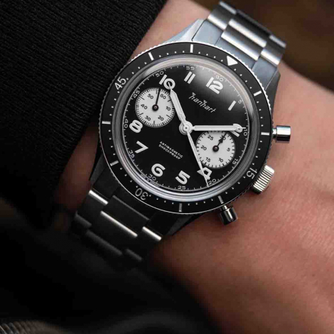 Montre Hanhart 415 ES Reverse Panda