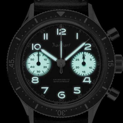 Montre Hanhart 415 ES Reverse Panda