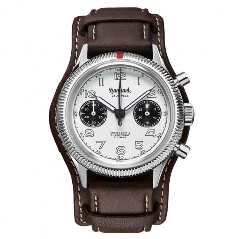 Montre Hanhart 417 ES Flyback Panda - 1954