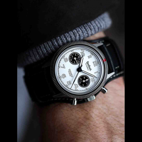 Montre Hanhart 417 ES Flyback Panda - 1954