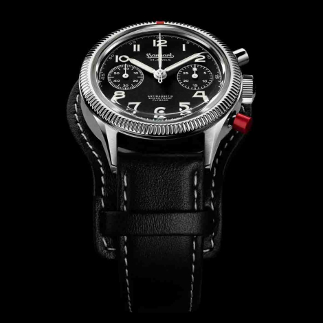 Montre Hanhart 417 ES Flyback Steve Mc.