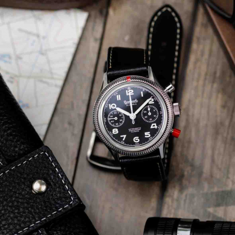 Montre Hanhart 417 ES Flyback Steve Mc.