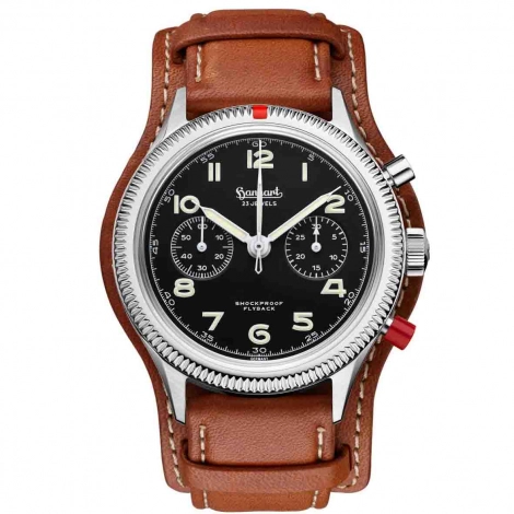 Montre Hanhart 417 ES Flyback Steve Mc.