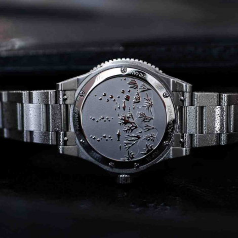Montre Hanhart Aquasphere FreeFall Blue