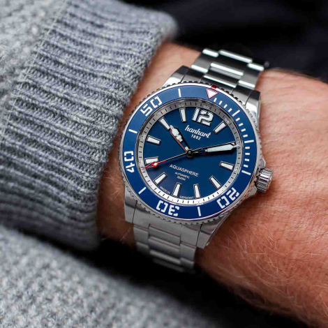 Montre Hanhart Aquasphere FreeFall Blue