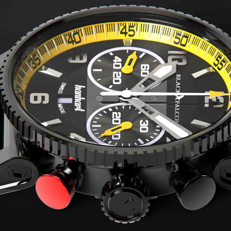 Montre Hanhart Black Falcon Primus Race Winner