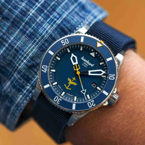 Montre Hanhart FLY NAVY Aerosphere
