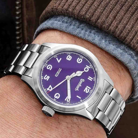 Montre Hanhart Pioneer Preventor HD12 - Silk Purple