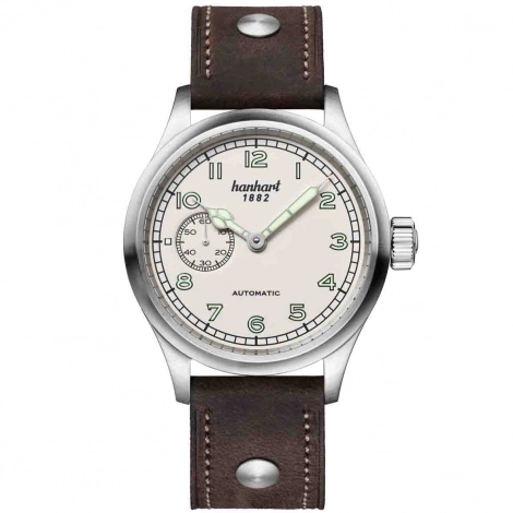 Montre Hanhart Pioneer Preventor9 Blanc