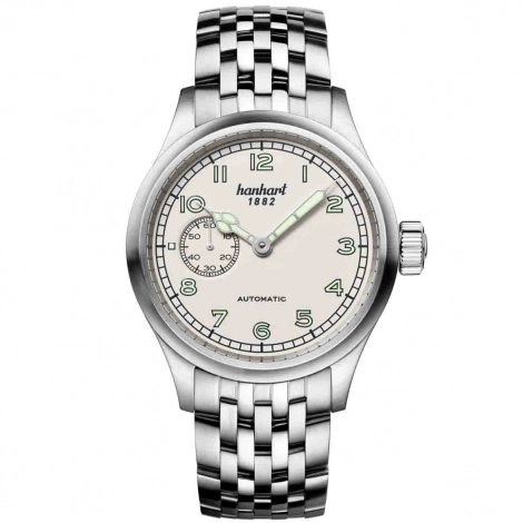 Montre Hanhart Pioneer Preventor9 Blanc