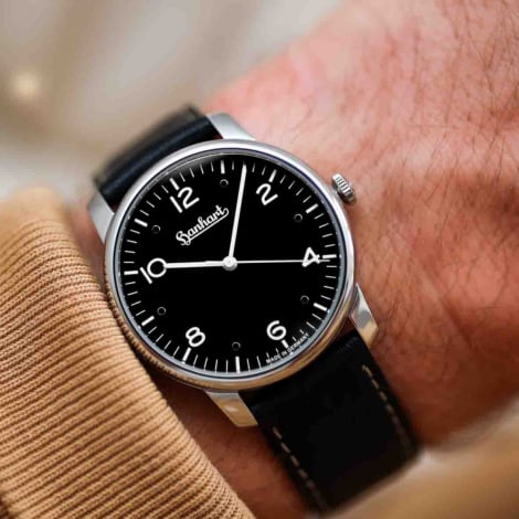 Montre Hanhart Pioneer Silva Black