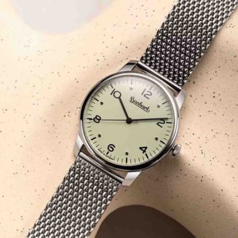 Montre Hanhart Pioneer Silva Pistachio - Noir