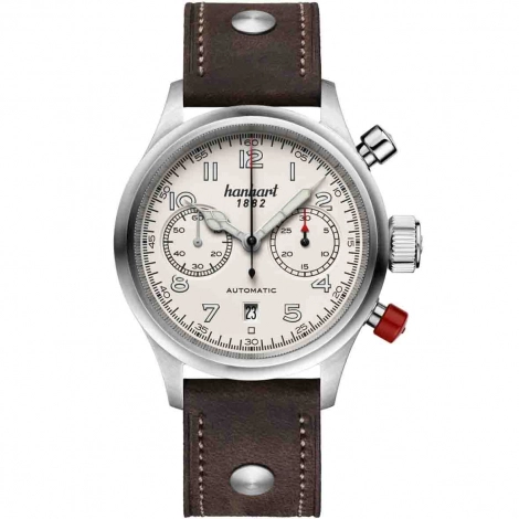 Montre Hanhart Pioneer TwinControl off-white