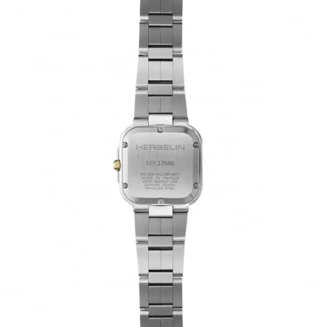 Montre Herbelin Cap Camarat Square nacre et diamants