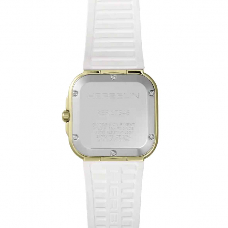 Montre Herbelin Cap Camarat Square nacre et diamants