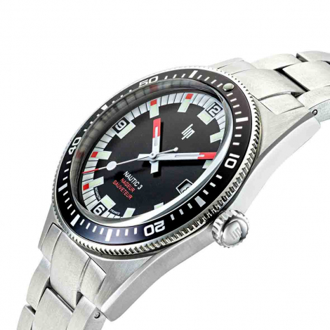 Montre Lip Nautic 3 Nageur-Sauveteur 39 mm