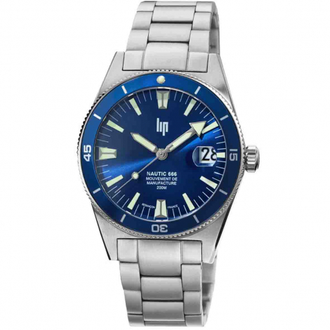 Montre Lip Nautic 666 Automatique - manufacture  combiner