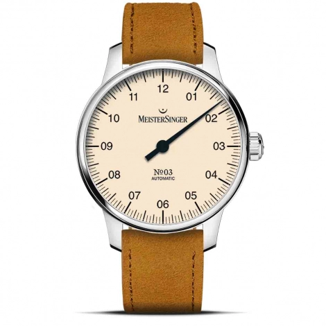 Montre MeisterSinger №03 38mm - Ivoire