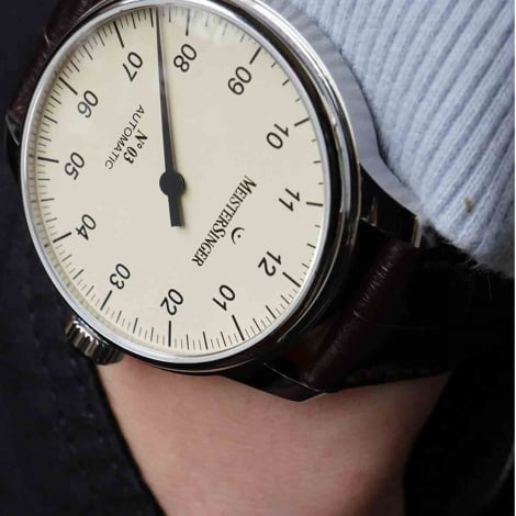 Montre MeisterSinger N 03 Auto - Ivoire