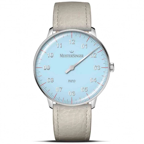 Montre MeisterSinger Neo Special - Bleu clair