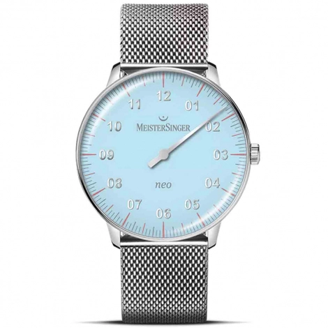 Montre MeisterSinger Neo Special - Bleu clair