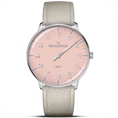 Montre MeisterSinger Neo Special - Rose clair