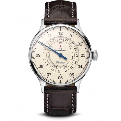 Montre MeisterSinger Pangaea Day Date Auto - Ivoire