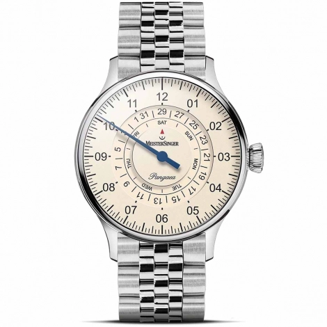 Montre MeisterSinger Pangaea Day Date - Ivoire