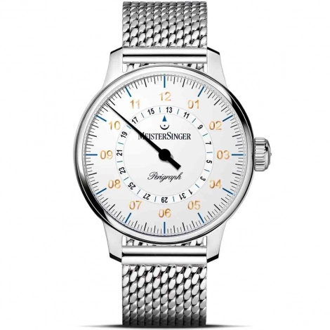 Montre MeisterSinger Perigraph - Blanc