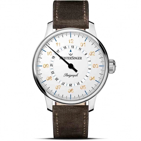 Montre MeisterSinger Perigraph - Blanc