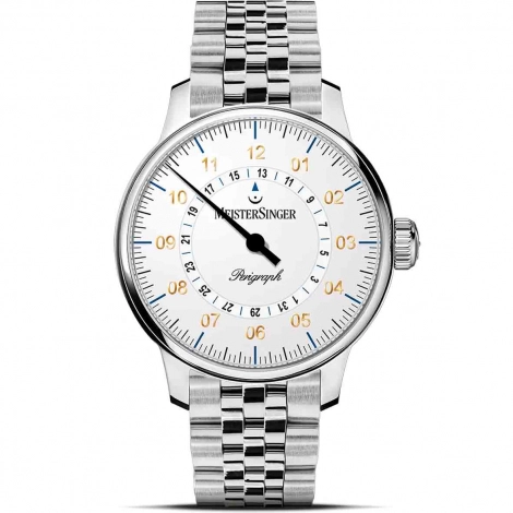 Montre MeisterSinger Perigraph - Blanc