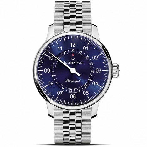 Montre MeisterSinger Perigraph - Bleu soleill
