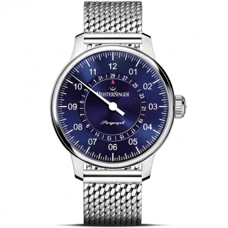 Montre MeisterSinger Perigraph - Bleu soleill