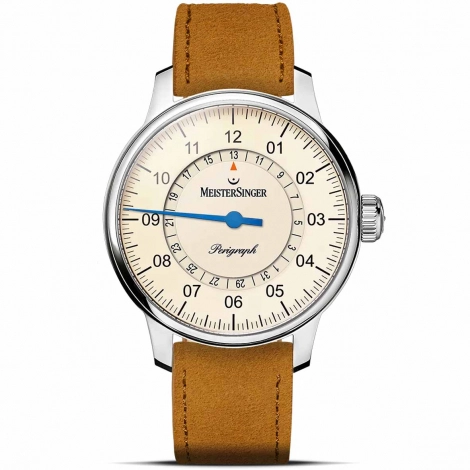 Montre MeisterSinger Perigraph - Ivoire