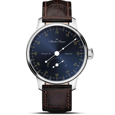 Montre MeisterSinger Primatic - Bleu Marine