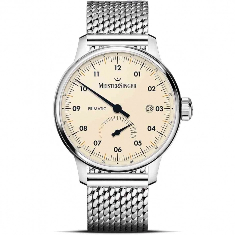 Montre MeisterSinger Primatic - Ivoire