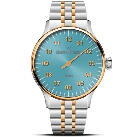 Montre MeisterSinger Yaara - Bleu glac avec Or