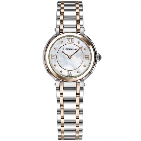 Couronne De Montre étanche - Canon Long 45, Filetage 0.90 - Plaqué Or Rose - Neuf Avec Défauts (NOS)