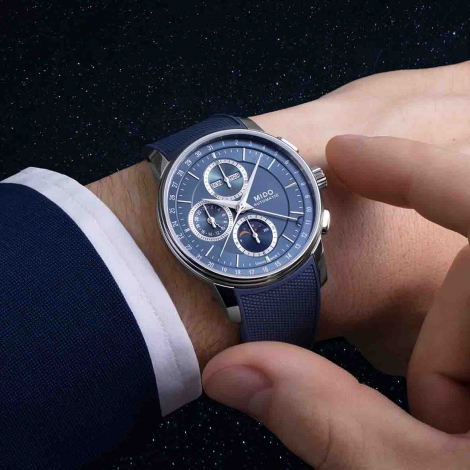 Montre Mido Baroncelli Chronograph Moonphase 