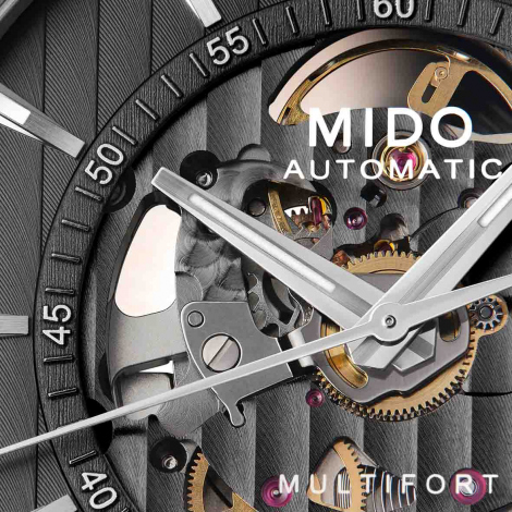 Montre Mido Multifort Skeleton Vertigo