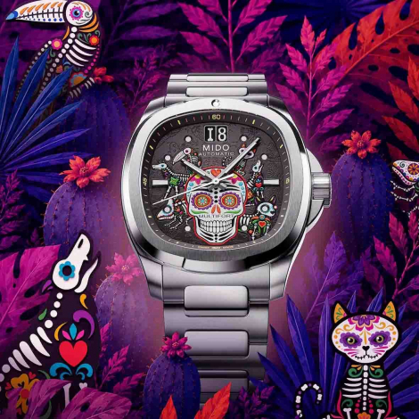 Montre Mido Multifort TV Big Date Alebrijes