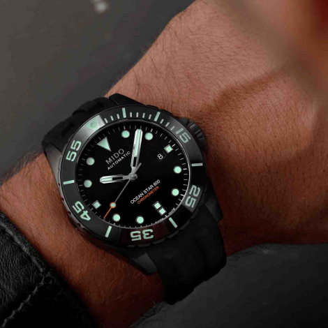Montre Mido Ocean Star 600 Chronometer Special Black