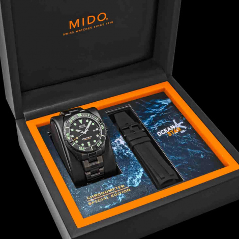 Montre Mido Ocean Star 600 Chronometer Special Black