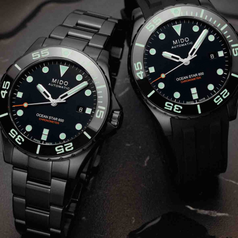 Montre Mido Ocean Star 600 Chronometer Special Black
