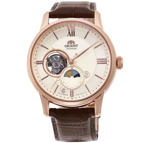 Montre Orient Classic Sun & Moon Coeur Ouvert