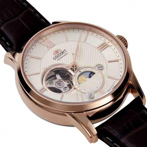 Montre Orient Classic Sun & Moon Coeur Ouvert