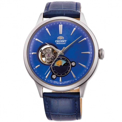 Montre Orient Classic Sun & Moon Coeur Ouvert